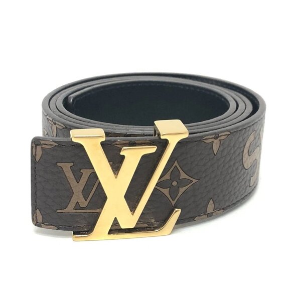 LOUIS VUITTON MP016 17aw Louis Vuitton x Supreme Monogram Ceinture LV belt - Picture 1 of 9